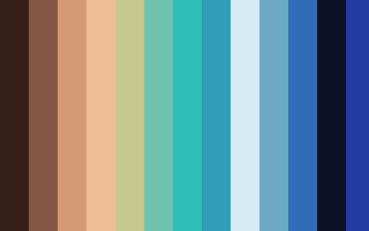 Picture of an output colour palette